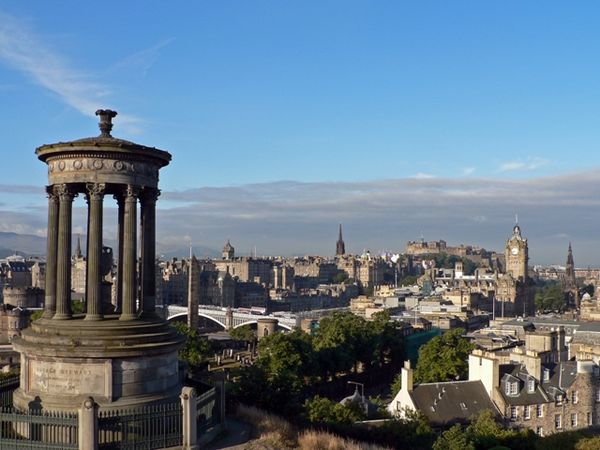 Edinburgh. View from Calton Hill