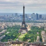 Paris Skyline Eiffel Tower