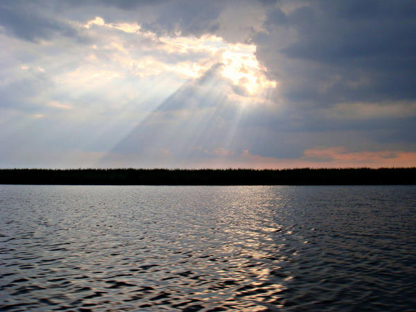 Sun's searching light