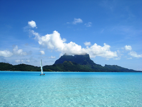 Sailing on a honeymoon