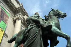 American Museum of Natural History - Theodore Roosevelt statue by wallyg, Flickr