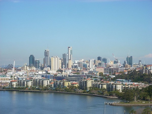 Brisbane form Hamilton 2009