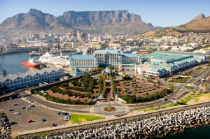 The Table Bay Hotel at the Victoria and Alfred Waterfront in Cape Town, South Africa