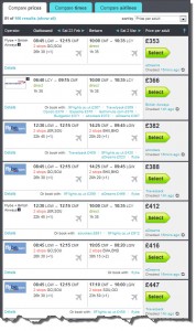 Flight Times