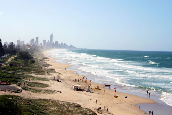Surfers Paradise Beach Queensland