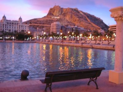 Alicante Spain CastilloSantaBarbara