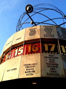 Berlin trip - Berlin World Clock at Alexanderplatz