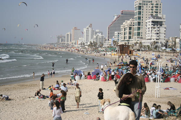 Tel Aviv beach, Israel