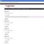 payment page layout