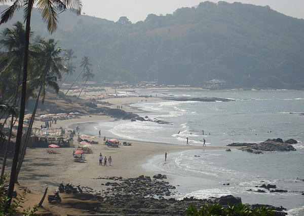 Vagatore beach