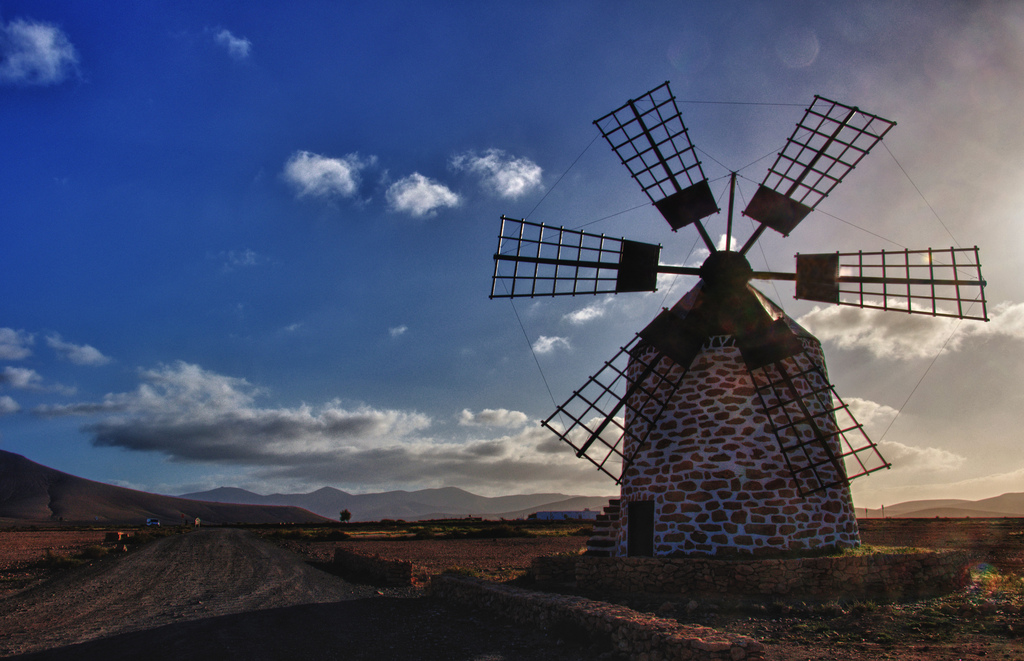 Windmill on Fuerteventura