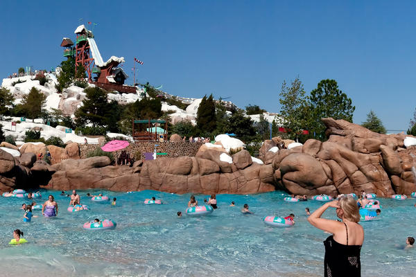 Blizzard Beach Water slide