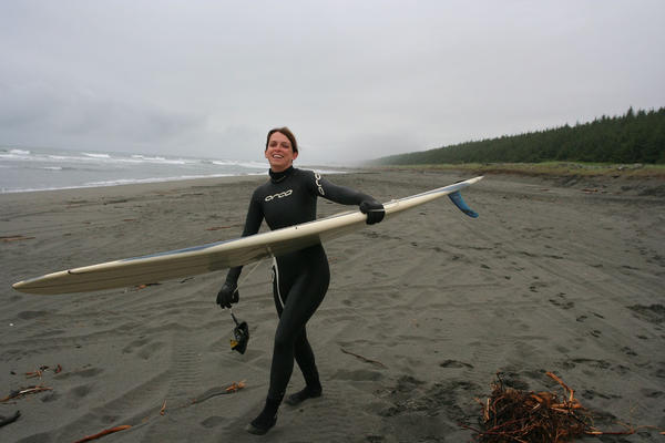 Surfing Yakutat, Alaska