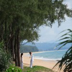 Yoga by the sea on Phuket, Thailand