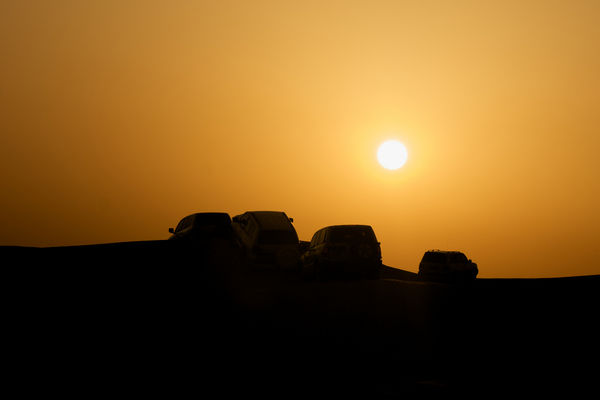The Dubai desert
