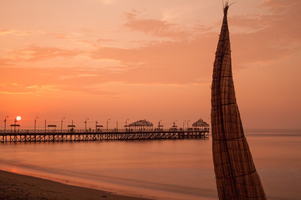 Late Afternoon Light, Huanchaco, Down by the Sea